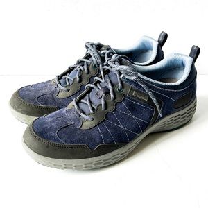 Rockport blue women’s shoes with hydro-shield 9.5 walking / athletic